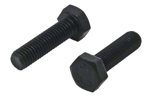M8-1.25 X 30MM PLAIN FINISH HEX HEAD BOLT (FT) GRADE 8.8