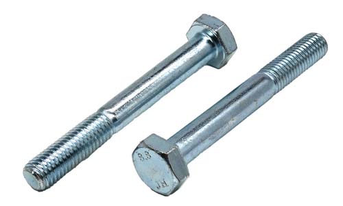 M10-1.50 X 80MM ZINC PLATED HEX HEAD BOLT GRADE 8.8