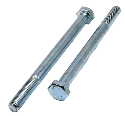 M10-1.50 X 140MM ZINC PLATED HEX HEAD BOLT GRADE 8.8