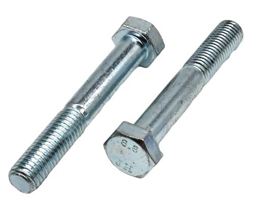 M12-1.75 X 80MM ZINC PLATED HEX HEAD BOLT GRADE 8.8