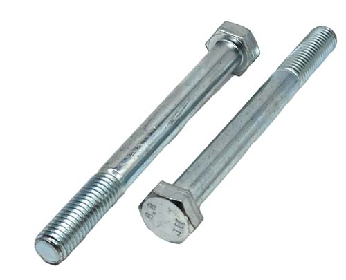 M12-1.75 X 120MM ZINC PLATED HEX HEAD BOLT GRADE 8.8