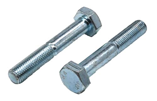 M10-1.25 X 60MM ZINC PLATED HEX HEAD BOLT GRADE 8.8