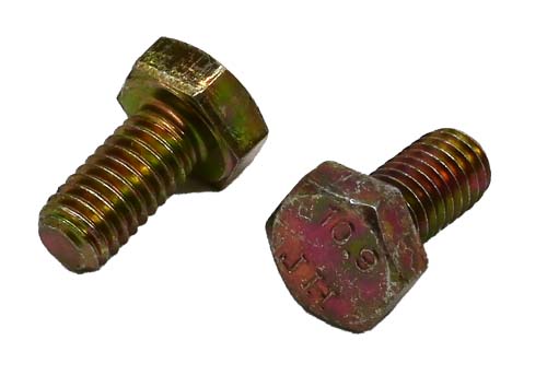 F-42250 M6-1.00 X 12MM ZINC PLATED HEX HEAD BOLT GRADE 10.9