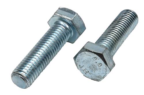 M14-2.00 X 50MM ZINC PLATED HEX HEAD BOLT GRADE 8.8
