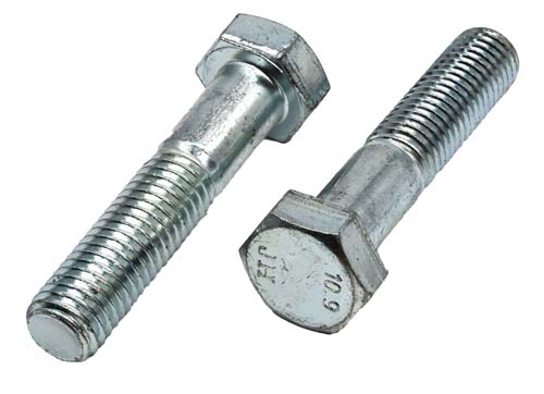 M16-1.50 X 110MM ZINC PLATED HEX HEAD BOLT GRADE 8.8