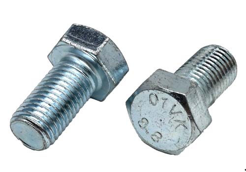 M16-2.00 X 30MM ZINC PLATED HEX HEAD BOLT GRADE 8.8