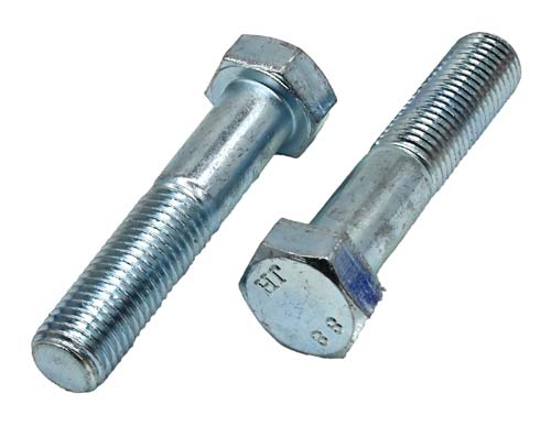 M16-2.00 X 75MM ZINC PLATED HEX HEAD BOLT GRADE 8.8