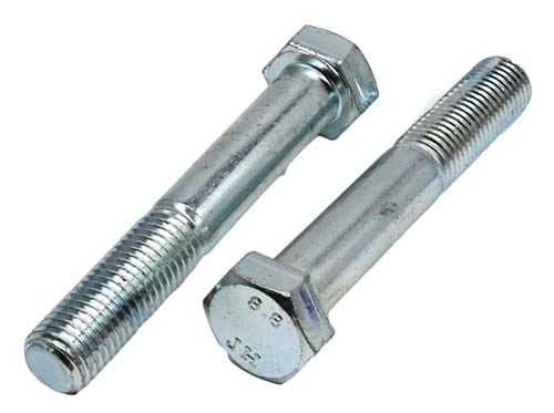 M16-2.00 X 100MM ZINC PLATED HEX HEAD BOLT GRADE 8.8