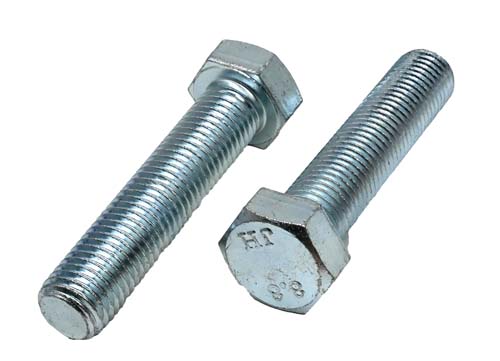 M20-2.50 X 90MM ZINC PLATED HEX HEAD BOLT GRADE 8.8