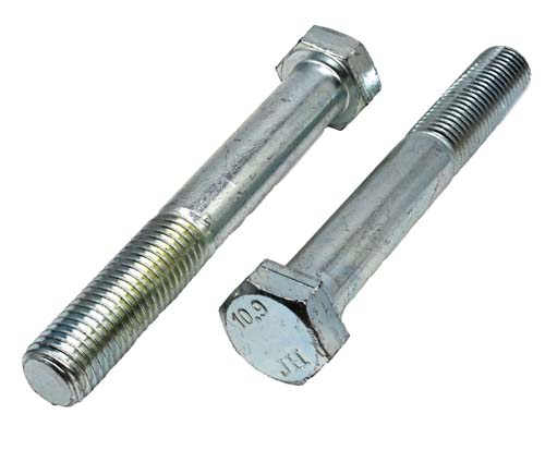 M6-1.00 X 20MM ZINC PLATED HEX HEAD BOLT GRADE 8.8
