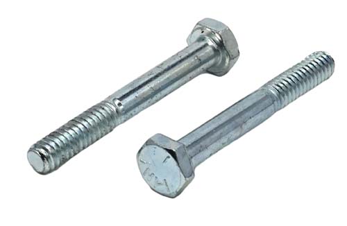 F-42806 1/4-20 X 2 ZINC PLATED HEX HEAD BOLT GRADE 5