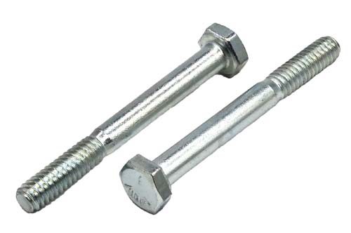 F-42807 1/4-20 X 2-1/4 ZINC PLATED HEX HEAD BOLT GRADE 5