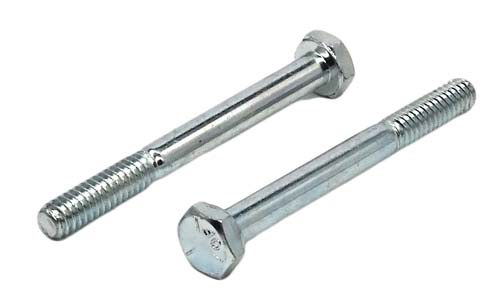 F-42808 1/4-20 X 2-1/2 ZINC PLATED HEX HEAD BOLT GRADE 5