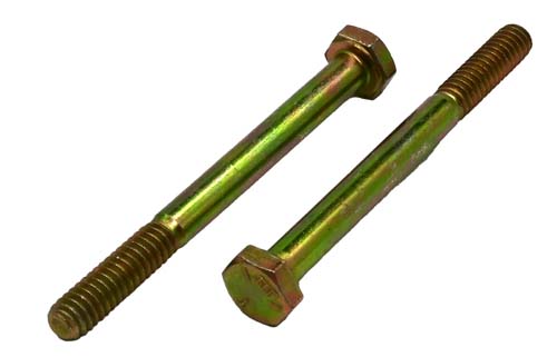 F-42809 1/4-20 X 2-3/4 ZINC PLATED HEX HEAD BOLT GRADE 5