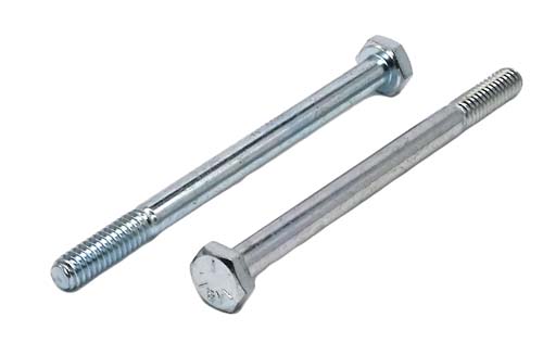 F-42812 1/4-20 X 3-1/2 ZINC PLATED HEX HEAD BOLT GRADE 5