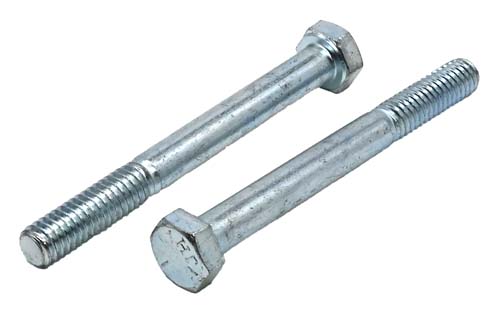 F-42840 5/16-18 X 3 ZINC PLATED HEX HEAD BOLT GRADE 5