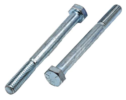 F-42841 5/16-18 X 3-1/4 ZINC PLATED HEX HEAD BOLT GRADE 5