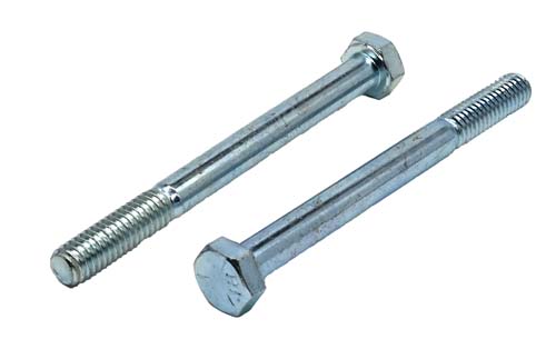 F-42842 5/16-18 X 3-1/2 ZINC PLATED HEX HEAD BOLT GRADE 5