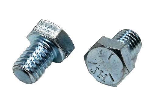 F-42860 3/8-16 X 1/2 ZINC PLATED HEX HEAD BOLT GRADE 5