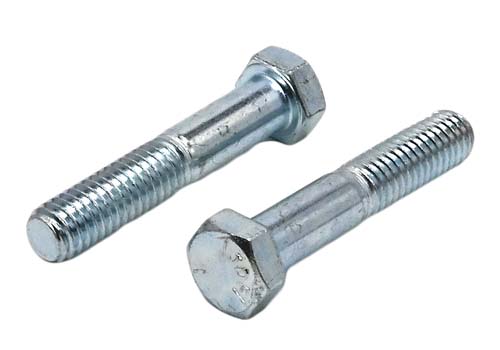 F-42867 3/8-16 X 2 ZINC PLATED HEX HEAD BOLT GRADE 5