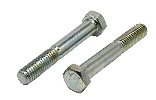 F-42869 3/8-16 X 2-1/2 ZINC PLATED HEX HEAD BOLT GRADE 5