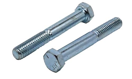 F-42870 3/8-16 X 2-3/4 ZINC PLATED HEX HEAD BOLT GRADE 5
