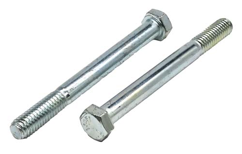 F-42874 3/8-16 X 3-3/4 ZINC PLATED HEX HEAD BOLT GRADE 5