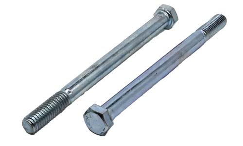 F-42888A 3/8-16 X 9 ZINC PLATED HEX HEAD BOLT GRADE 5