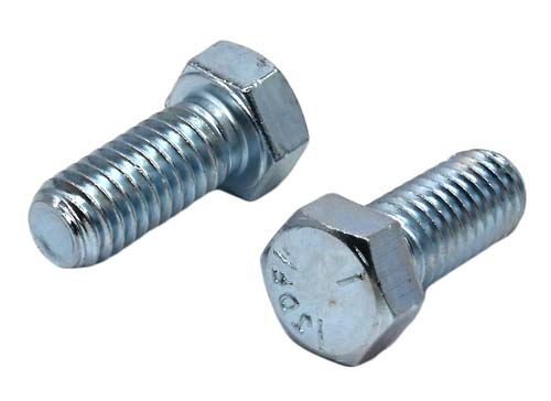 F-42891 7/16-14 X 1 ZINC PLATED HEX HEAD BOLT GRADE 5