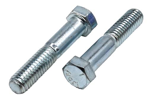 7/16-14 X 2-1/4 ZINC PLATED HEX HEAD BOLT GRADE 5