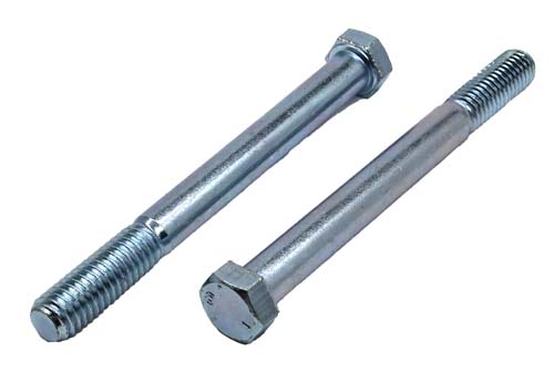 F-42905 7/16-14 X 4-1/2 ZINC PLATED HEX HEAD BOLT GRADE 5