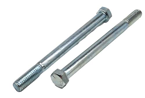 F-42909 7/16-14 X 5-1/2 ZINC PLATED HEX HEAD BOLT GRADE 5
