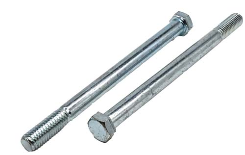 F-42911 7/16-14 X 6 ZINC PLATED HEX HEAD BOLT GRADE 5