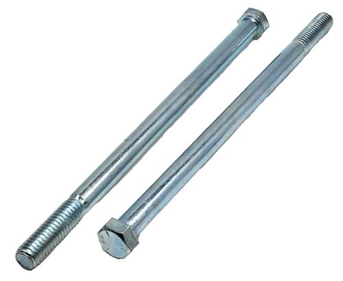 F-42915 7/16-14 X 8 ZINC PLATED HEX HEAD BOLT GRADE 5