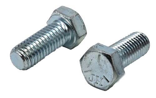 F-42922 1/2-13 X 1-1/4 ZINC PLATED HEX HEAD BOLT GRADE 5