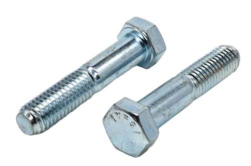 F-42927 1/2-13 X 2-1/2 ZINC PLATED HEX HEAD BOLT GRADE 5