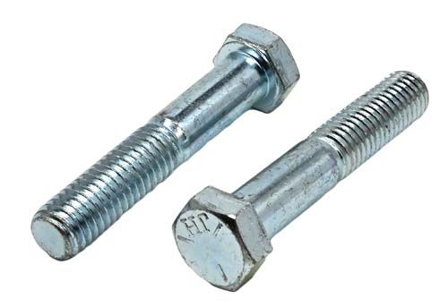 F-42928 1/2-13 X 2-3/4 ZINC PLATED HEX HEAD BOLT GRADE 5