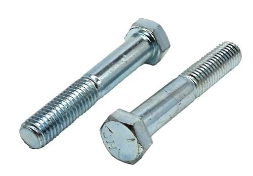 1/2-13 X 3 ZINC PLATED HEX HEAD BOLT GRADE 5
