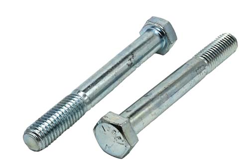 F-42933 1/2-13 X 4 ZINC PLATED HEX HEAD BOLT GRADE 5