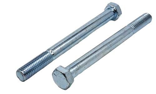 F-42939 1/2-13 X 5-1/2 ZINC PLATED HEX HEAD BOLT GRADE 5