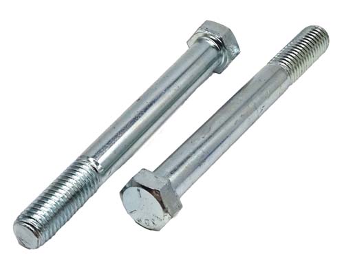 F-42973 9/16-12 X 5-1/2 ZINC PLATED HEX HEAD BOLT GRADE 5