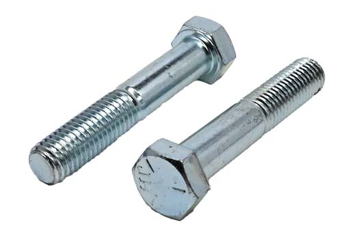 F-42990 5/8-11 X 3-1/2 ZINC PLATED HEX HEAD BOLT GRADE 5