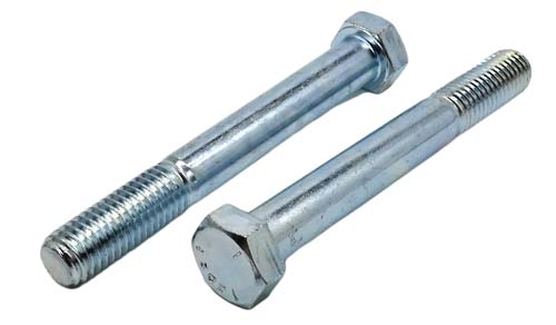 F-42996 5/8-11 X 5 ZINC PLATED HEX HEAD BOLT GRADE 5