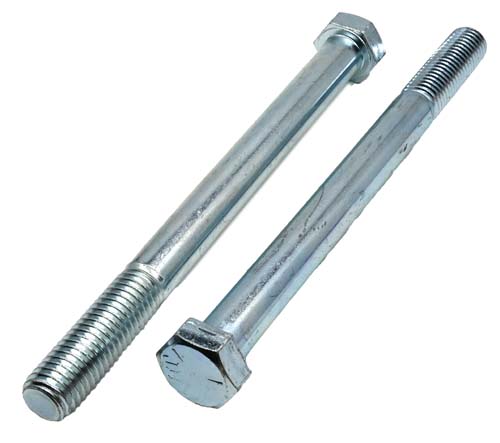 F-43001 5/8-11 X 7-1/2 ZINC PLATED HEX HEAD BOLT GRADE 5