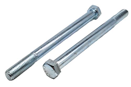F-43002 5/8-11 X 8 ZINC PLATED HEX HEAD BOLT GRADE 5