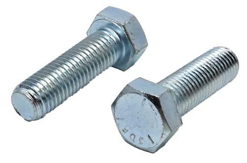F-43021 3/4-10 X 2-1/2 ZINC PLATED HEX HEAD BOLT GRADE 5