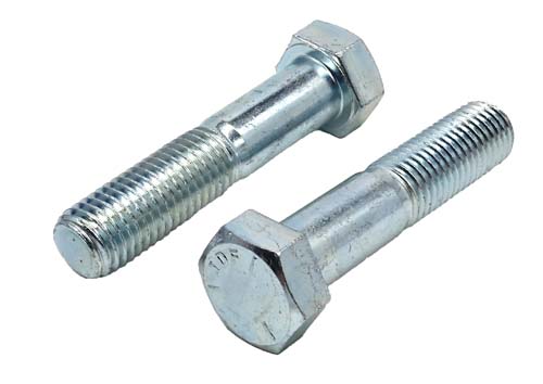 F-43025 3/4-10 X 3-1/2 ZINC PLATED HEX HEAD BOLT GRADE 5