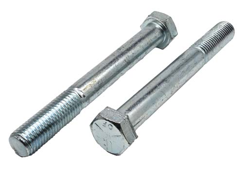 F-43034 3/4-10 X 6-1/2 ZINC PLATED HEX HEAD BOLT GRADE 5