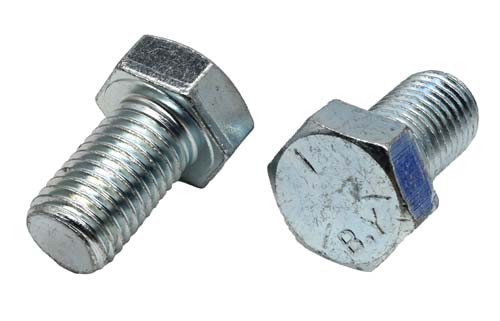 F-43050 7/8-9 X 2 ZINC PLATED HEX HEAD BOLT GRADE 5