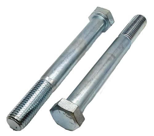 F-43094 1-8 X 8-1/2 ZINC PLATED HEX HEAD BOLT GRADE 5